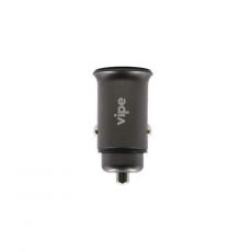 Автомобильное зарядное устройство Vipe 30W, USB + USB type-C, 3A черный