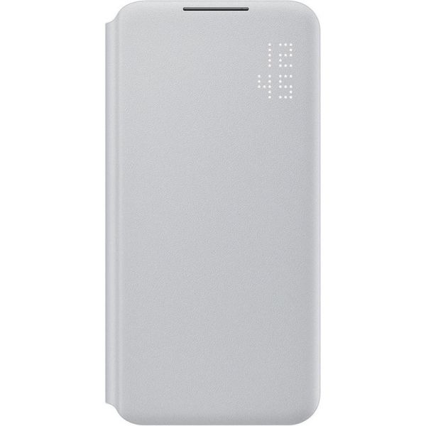 Чехол (флип-кейс) Samsung Smart LED View Cover [ef-ns906pjegru] для Galaxy S22+, светло-серый
