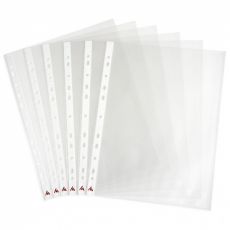 Папка-вкладыш Бюрократ СуперЛюкс 080G/25 глянцевый А4+ 80мкм (25шт)